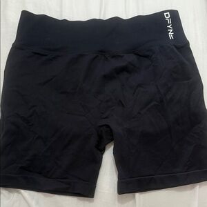 DFYNE Black Athletic Shorts